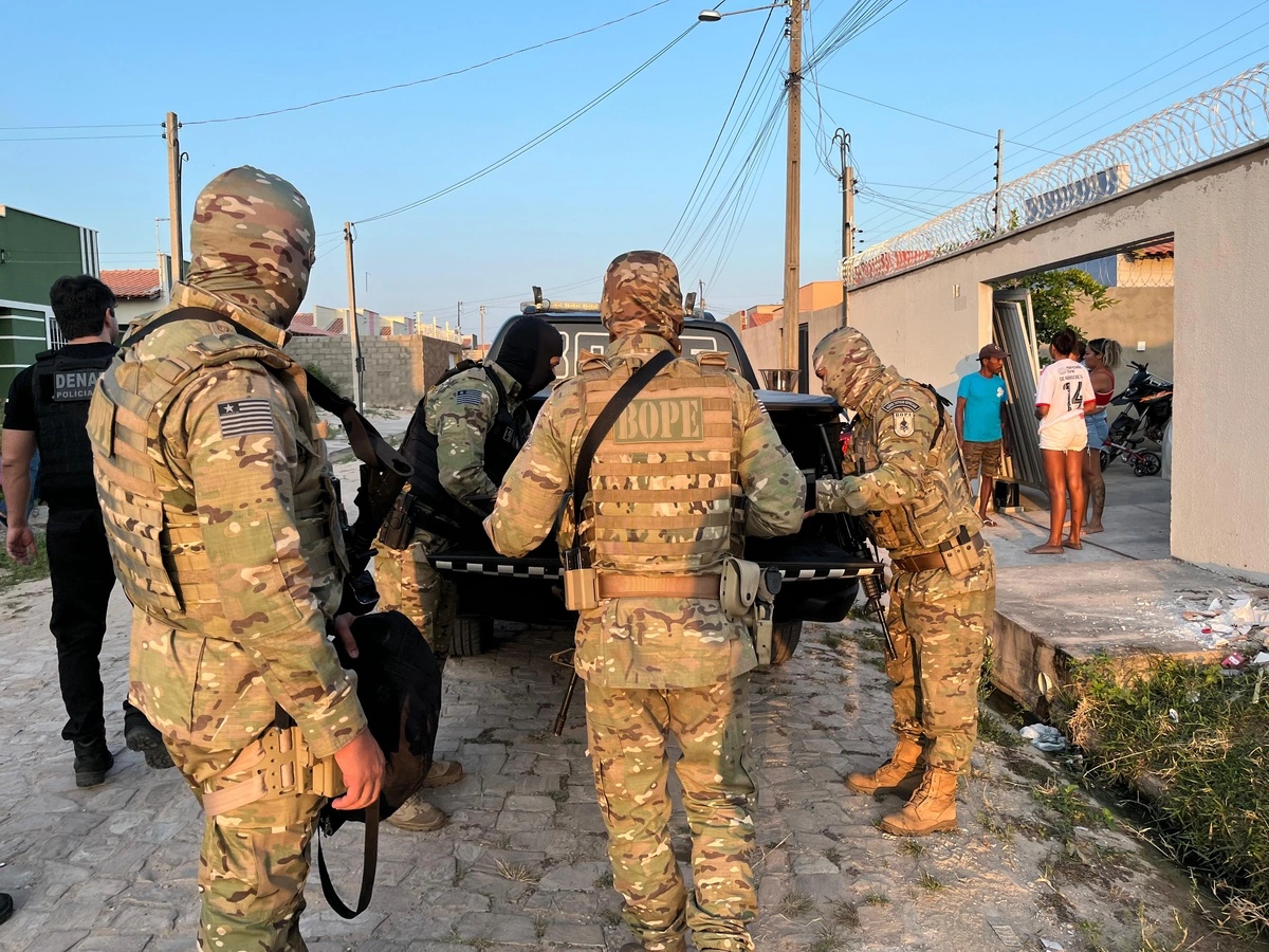 Denarc deflagra operação e prende membros de facção em Altos e Teresina