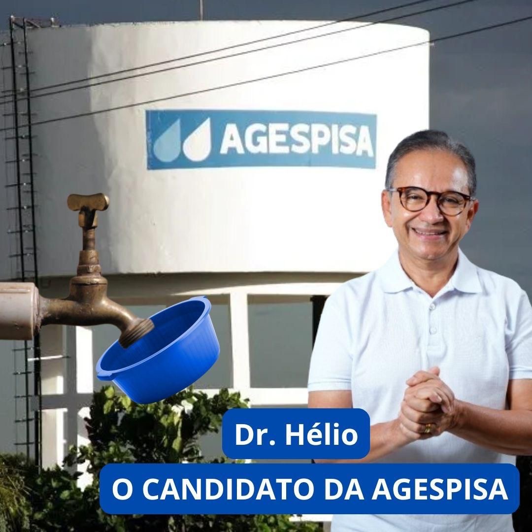 Dr Hélio virou o culpado pela falta de água em Parnaíba