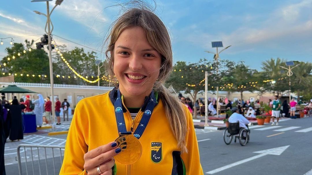 Ex-atriz da novela do SBT, Giovanna Boscolo estreia na Paralímpíada com ataxia de Friedreich.