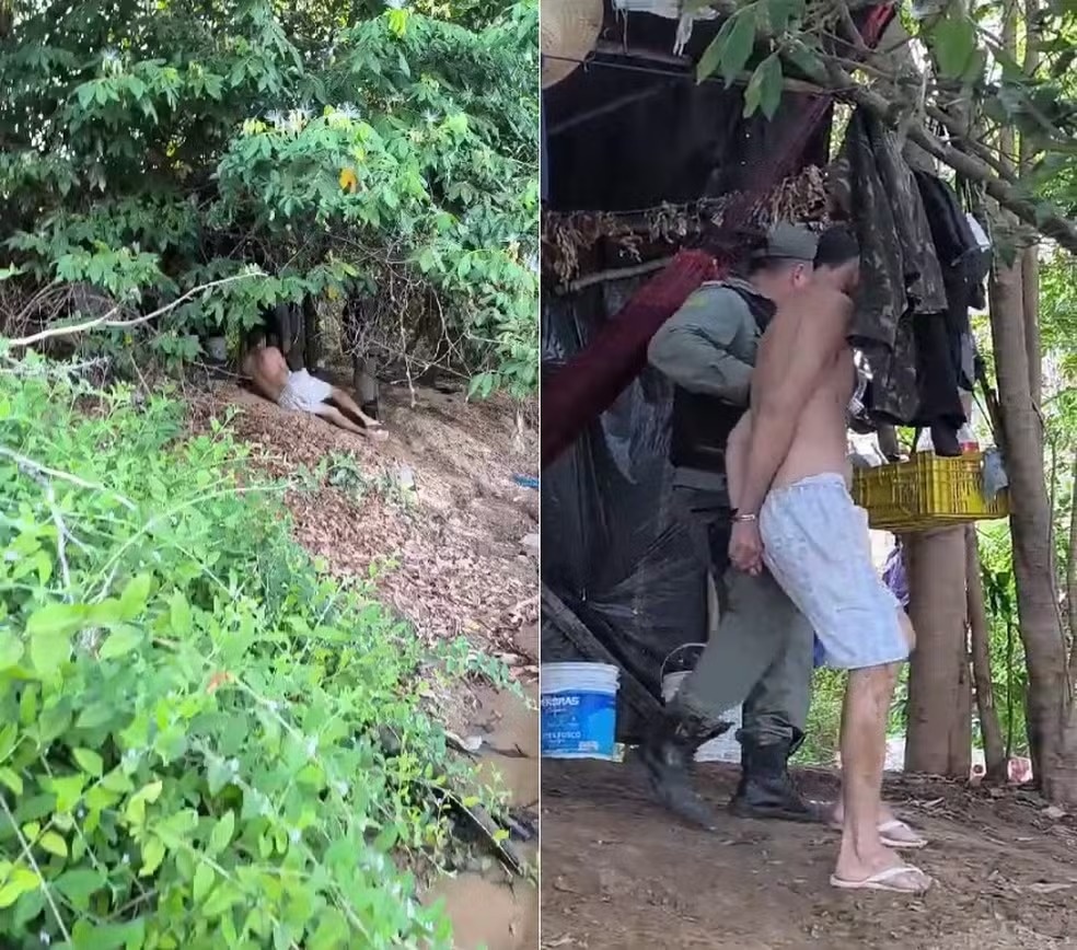 Foragido de presídio em Floriano é preso dormindo às margens do rio em Teresina