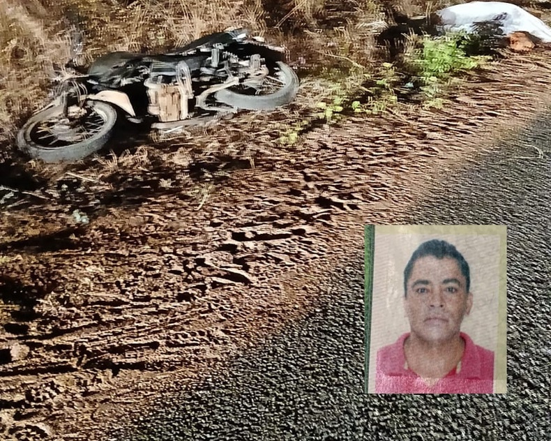 Homem morre após perder o controle de motocicleta na PI-243 em Francisco Macedo