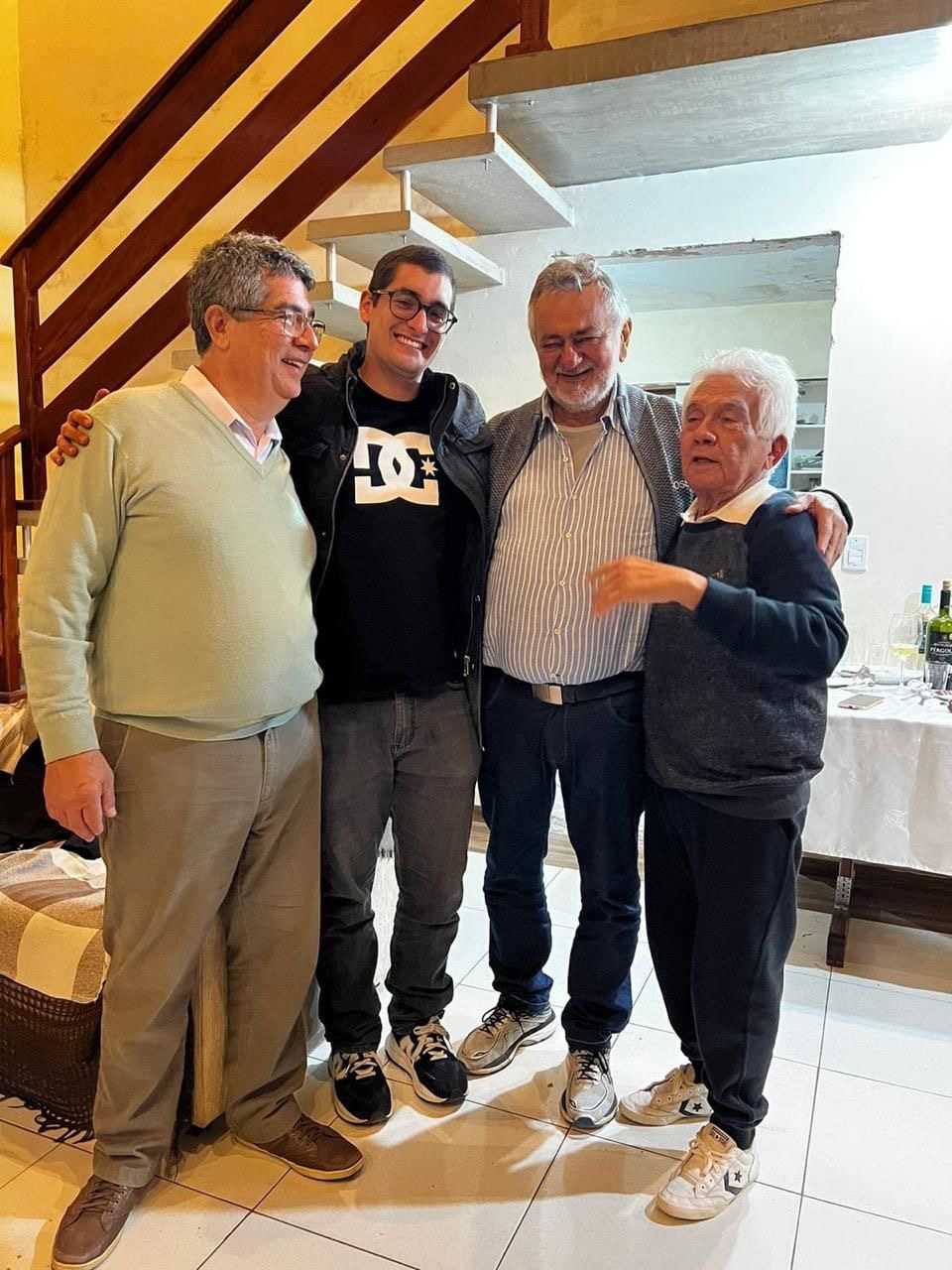 Humberto, Gilberto (irmão) Zé Ivaldo e Bernado