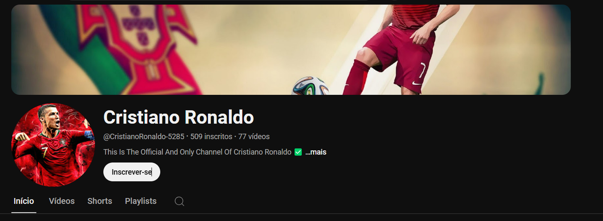 Lançamento do canal "UR Cristiano" se torna um sucesso imediato, acumulando mais de cem milhões de visualizações e mostrando o lado pessoal do astro.
