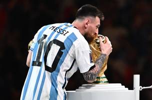 Lionel Messi (Foto: Anne-Christine Poujoulat (Football Pictures))