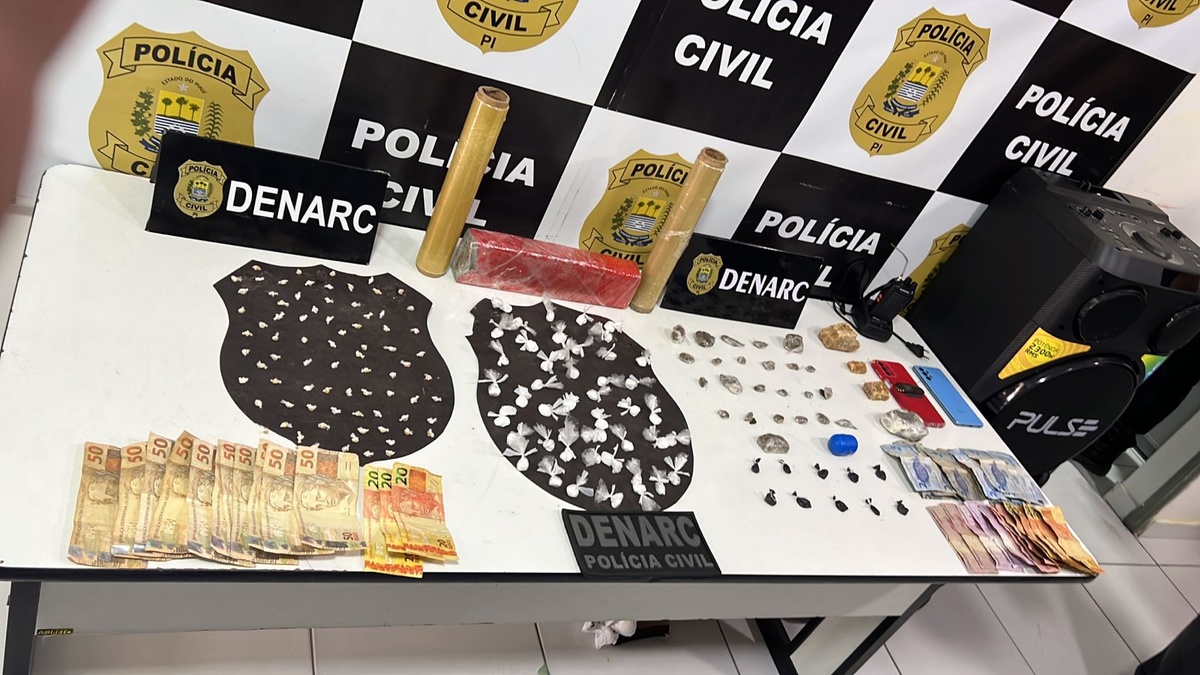 Operação do Denarc prende nove pessoas e apreende grande quantidade de drogas