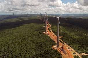 Parque Lagoa dos Ventos, maior complexo eólico do Brasil. (Foto: Reprodução/Governo do Piauí)
