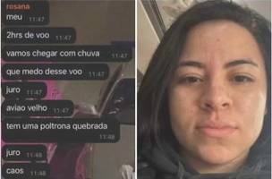 Passageira relatou medo e caos durante vôo que caiu em Vinhedos (Foto: Reprodução)