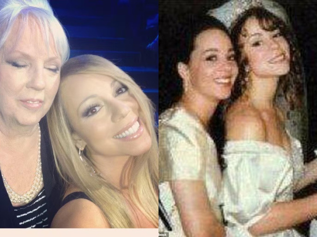 Patricia Carey e Alison Carey, mãe e irmã da cantora