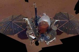 Primeira selfie da InSight em Marte: dados preciosos (Foto: NASA/JPL-Caltech/Divulgação)