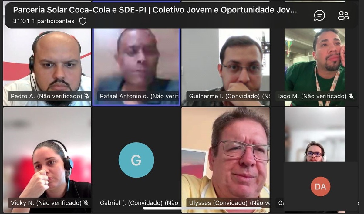 Reunião realizada em julho deste ano para discutir a parceria