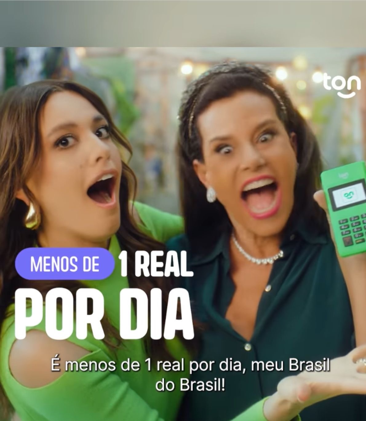 Se liga no tom: elas fazem mais mungango na propaganda…
