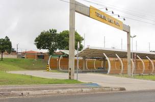 Terminal Bela Vista. (Foto: Reprodução/Thaís Guimarães/GP1)