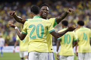 Vini Jr brilhou na partida e foi essencial para a vitória da seleção (Foto: Flickr CBF)