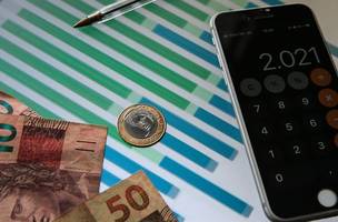 A dívida pública federal caiu 1,46% em agosto ante julho, para R$ 7,036 trilhões, informou o Tesouro Nacional• Marcello Casal Jr/ Agência Brasil (Foto: • Marcello Casal Jr/ Agência Brasil)