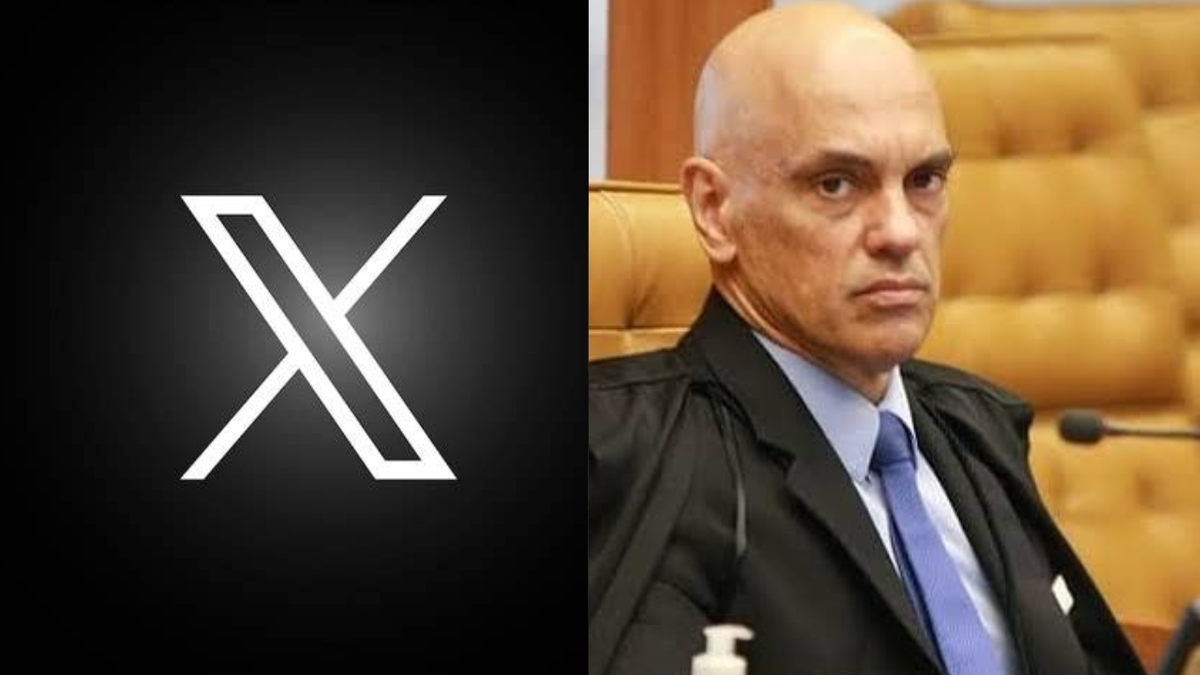 Alexandre de Moraes reforça bloqueio do X no Brasil com multa de R$ 5 milhões diários.