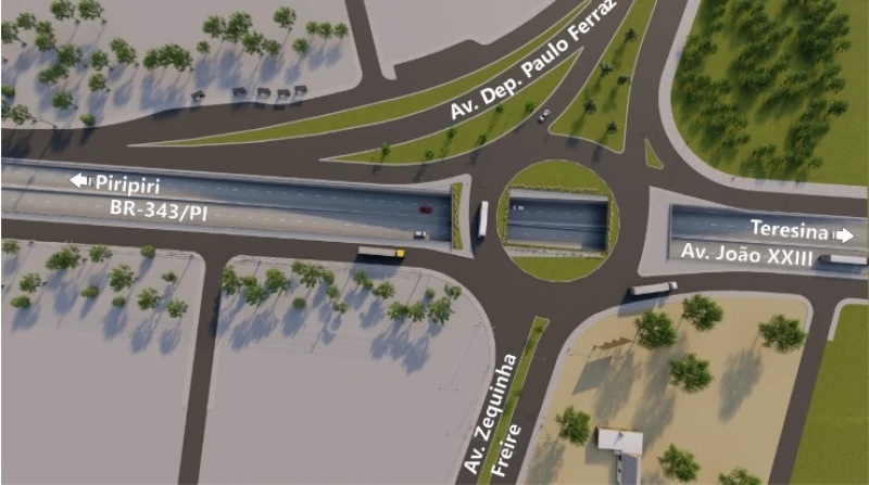Após ser adiada, obra de rebaixamento da Av. João XXIII será inaugurada amanhã (3)