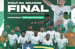 Campeonato Brasileiro de Futsal Escolar sub-17 (Foto: Governo do Piauí)