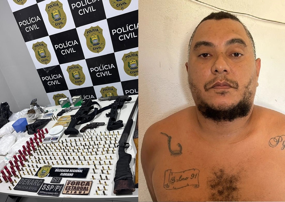 Deivid dos Santos Possidônio, suspeito de integrar uma facção criminosa