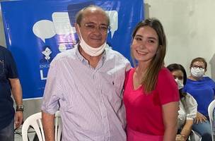 Dr. Silvio Mendes e Cristina (Foto: Reprodução redes sociais)