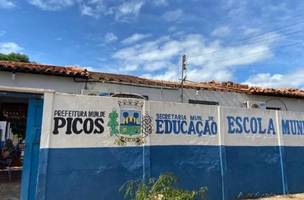 Escola Municipal Gabriel Justino de Oliveira - Picos (Foto: Reprodução)