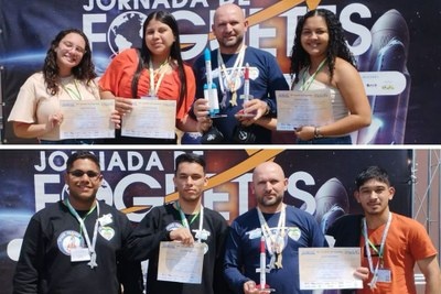 Estudantes de piauienses ganham ouro e prata na 54ª Jornada de Foguetes no RJ