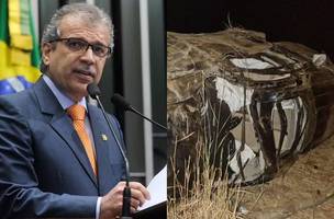 Ex-senador João Vicente Claudino sofre acidente de carro no interior do Piauí (Foto: Divulgação)