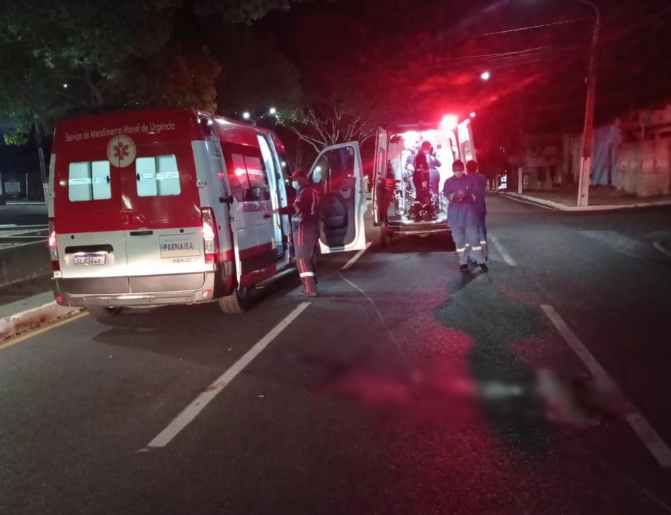 Homem troca tiros com policiais e acaba morrendo em Parnaíba
