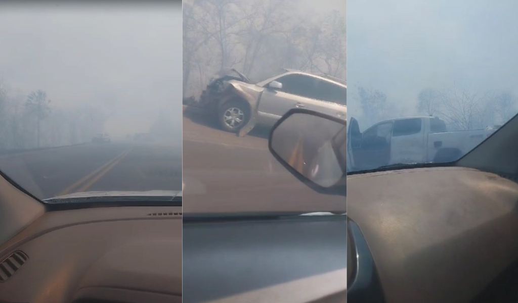 Incendio na BR-343