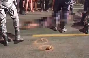 Jovem é assassinado a tiros ao sair de jogo de futebol na zona Norte de Teresina (Foto: Reprodução)