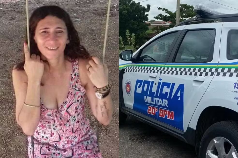 Karlene Dias Leal, de 44 anos, morta a facadas em Jaicós; companheiro é o principal suspeito