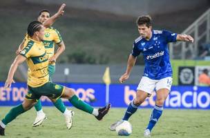 Lance de Cuiabá x Cruzeiro pela 27ª rodada do Brasileirão• Gustavo Aleixo/Cruzeiro (Foto: • Gustavo Aleixo/Cruzeiro)