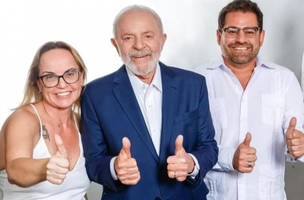 Lula junto com a filha e o genro (Foto: Reprodução/Redes sociais)
