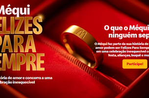 McDonald’s celebra histórias de amor em concurso com cerimônia especial no Méqui 1000. (Foto: Reprodução/McDonald´s)