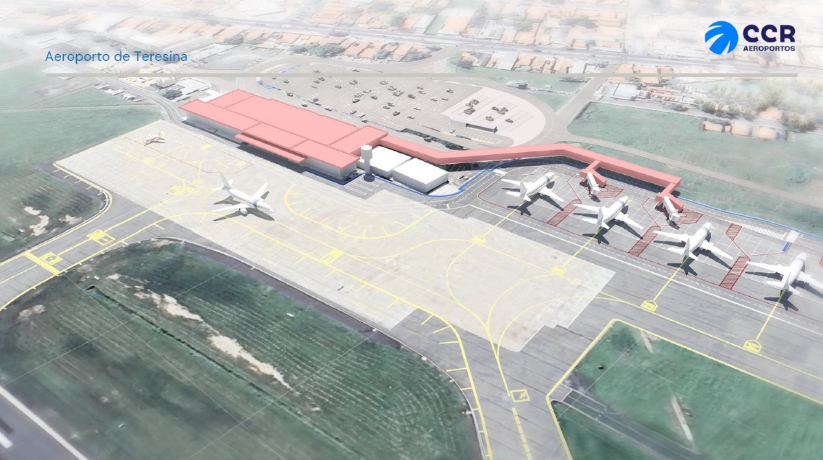 Obras do Aeroporto Petrônio Portela