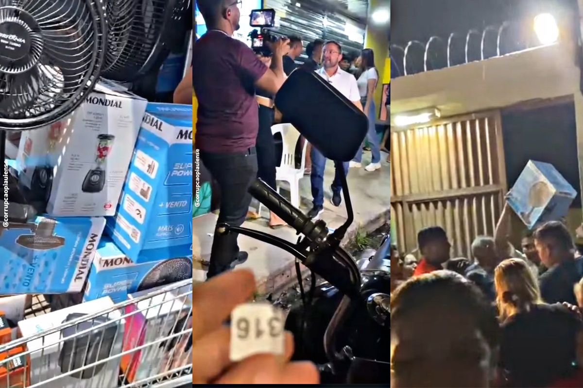 Os ventiladores foram sorteados no final do evento, que contou com a presença de Fábio Novo e Bárbara Macedo