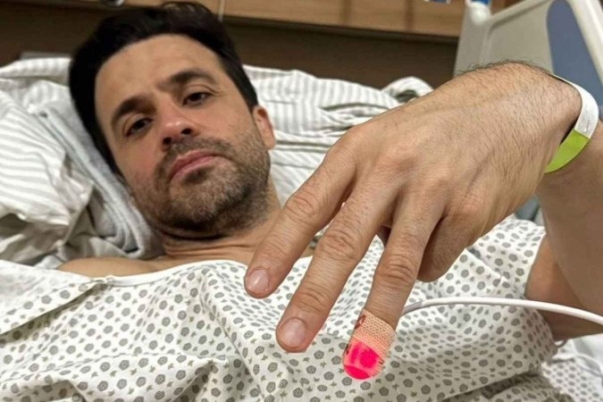 Pablo Marçal publicou um foto no Hospital Sírio-Libanês, em São Paulo, após agressão de Datena