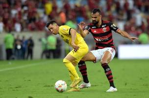 Peñarol enfrenta o Flamengo com desfalques e sequência invicta. (Foto: Foto:  Dhavid Normando/Getty Images)