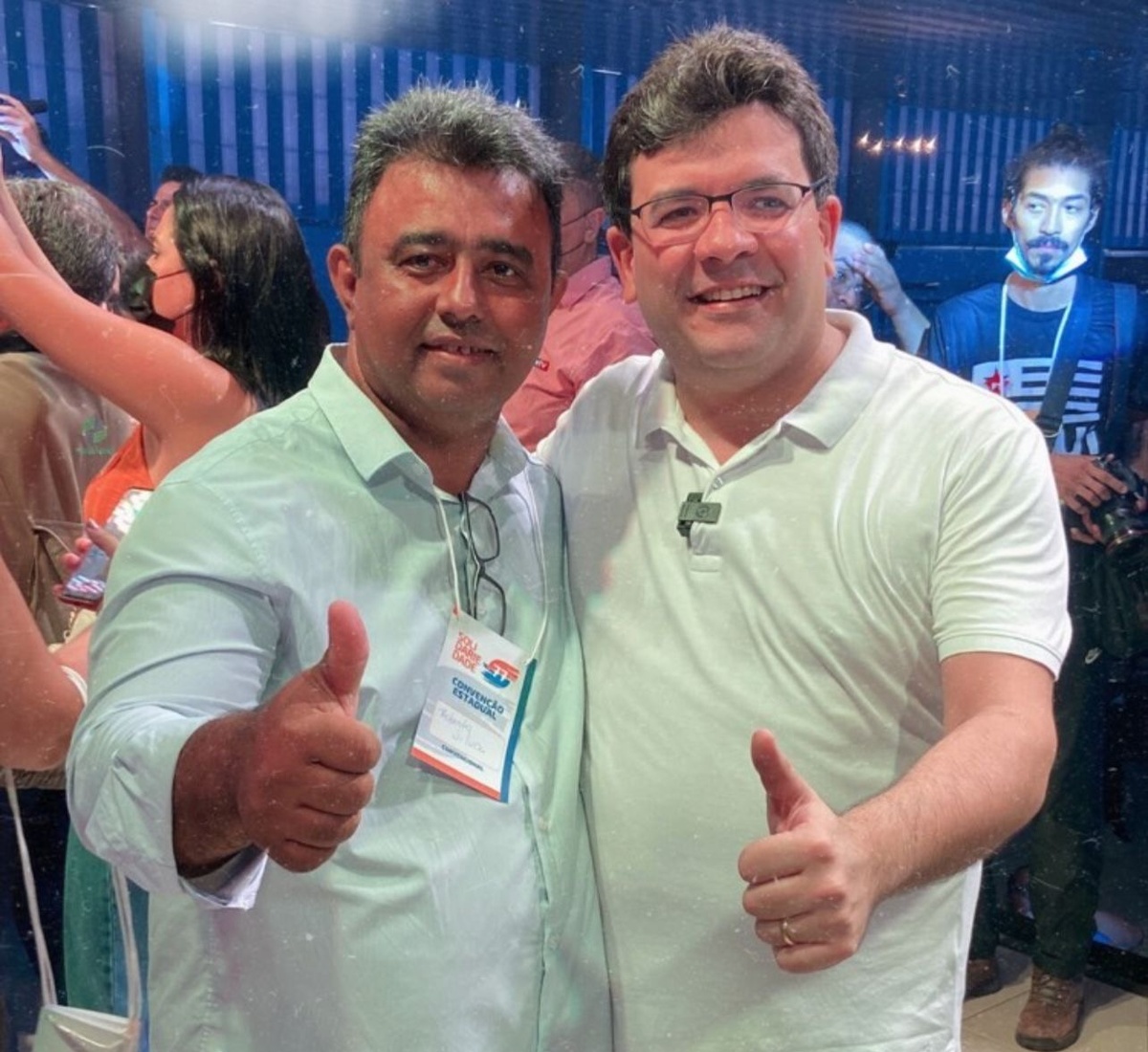Roberto Silva e Rafael Fonteles