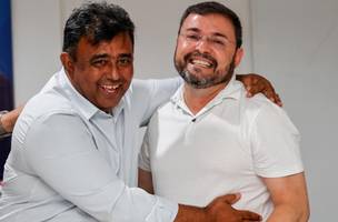 Roberto Silva; Fabio Novo. (Foto: Reprodução)