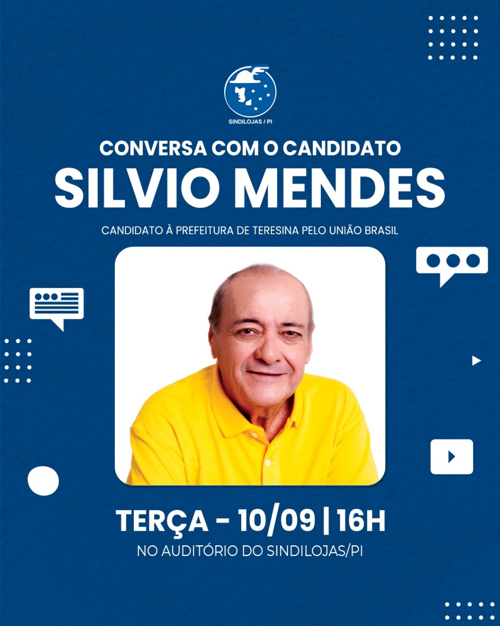 Sindilojas/PI inicia série de conversas com candidatos a prefeito de Teresina