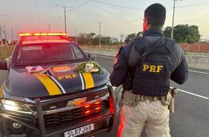 Suspeitos trocavam cartões de vítimas em agências bancárias; golpes também ocorreram em Piripiri. (Foto: Reprodução/PRF)