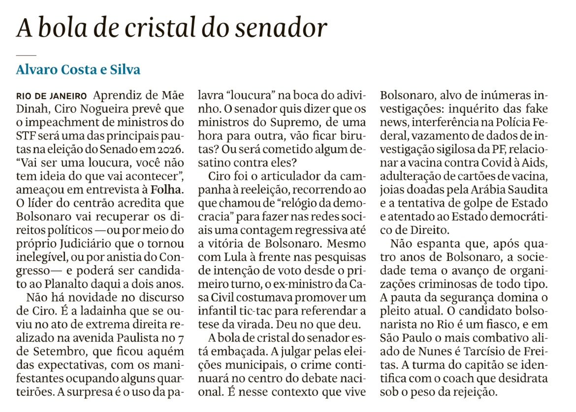Texto da Folha