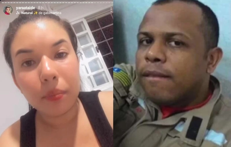 Yara Ataide denunciou o ex-marido Gilvan Freitas Rodrigues pelas redes sociais, e afirmou que sargento descumpriu a medida protetiva imposta