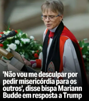 A corajosa bispa americana que enfrentou o presidente