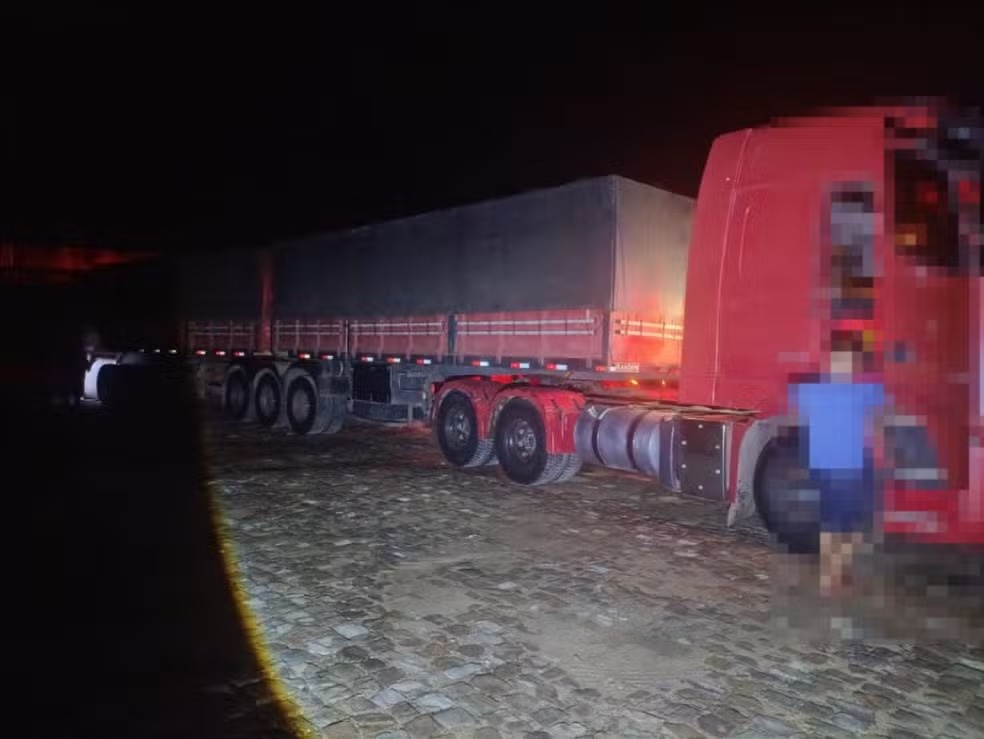 A vítima foi empurrada por um homem que estava acompanhando ela na rodovia, segundo o motorista do caminhão