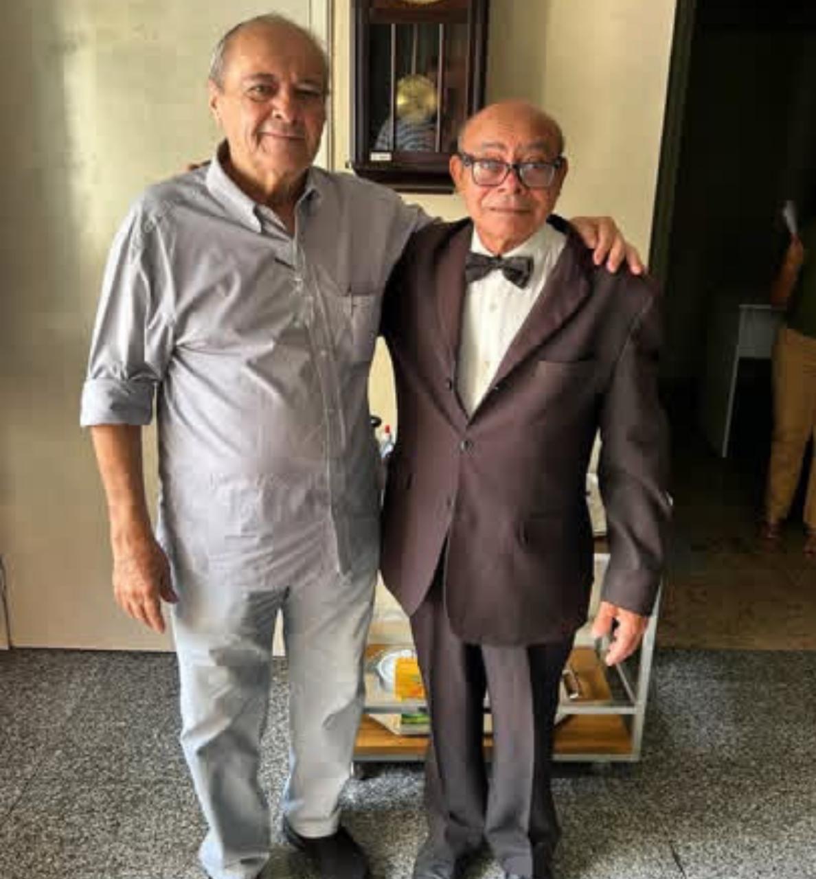 Alonso, o garçom que ja serviu a muitos prefeitos no gabinete da PMT