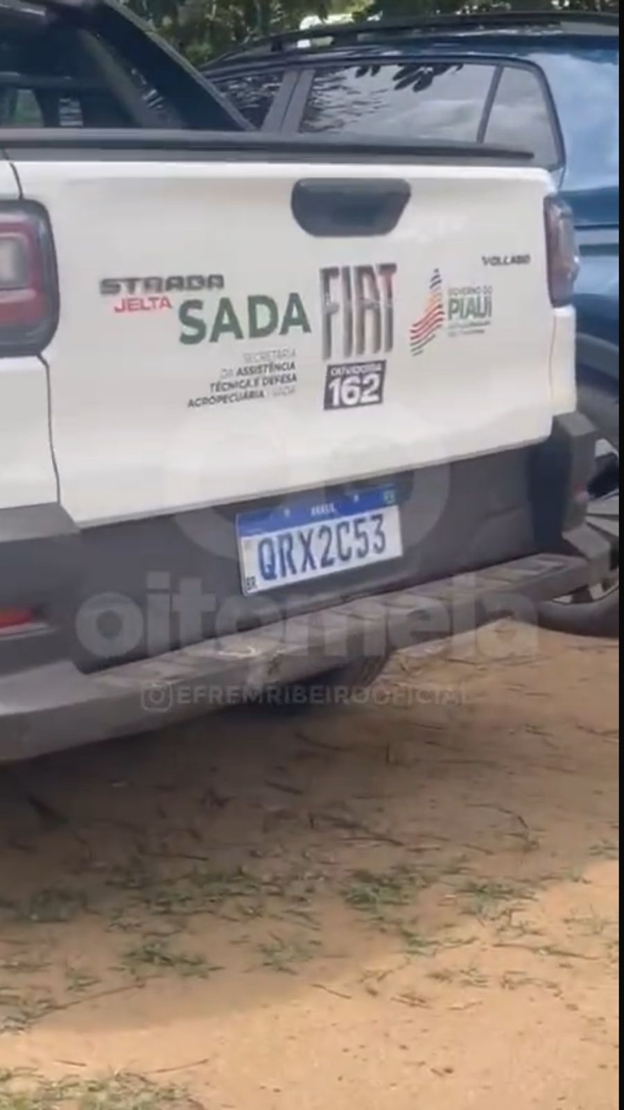 Carro no Sitio do Bosco, é locado pela Sada