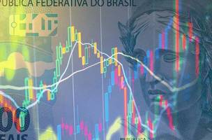 Cédula de real ao fundo de gráficos / economia brasileira• Anton Petrus / Getty Images (Foto: • Anton Petrus / Getty Images)