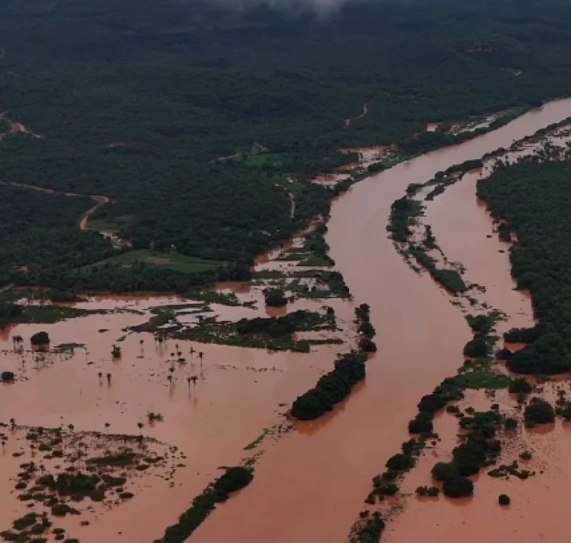 Cheia do Rio Parnaíba em Uruçuí