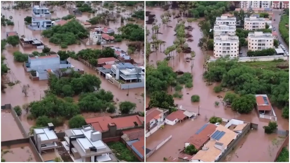 Cidades do Piauí sob alerta de chuvas fortes e enchentes